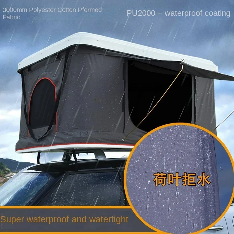 Roof Tent Full-Automatic SUV Sedan Universal Outdoor Camping Travel Self-Driving Waterproof Cold-Proof All-Season