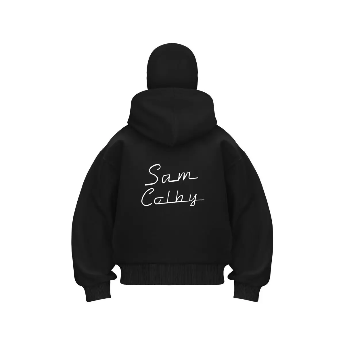 

Sam Colby Signature Art Теплая уличная мужская зимняя повседневная толстовка с двойным капюшоном