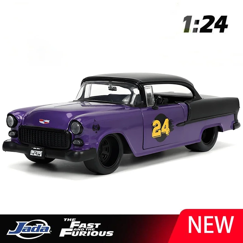 

JADA 1:24 Bel Air 1955 Alloy Muscle Car Diecasts & Toy Vehicles Car Model Miniature Scale Model Car For Children