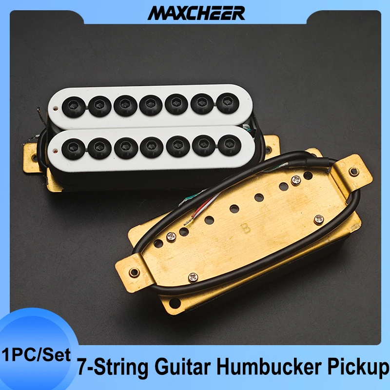 Big Hex Adjustable Screw For 7-String Electric Guitar Humbucker Pickup Coil Splitting Pickup N8.5K/B14K Output Guitar Part