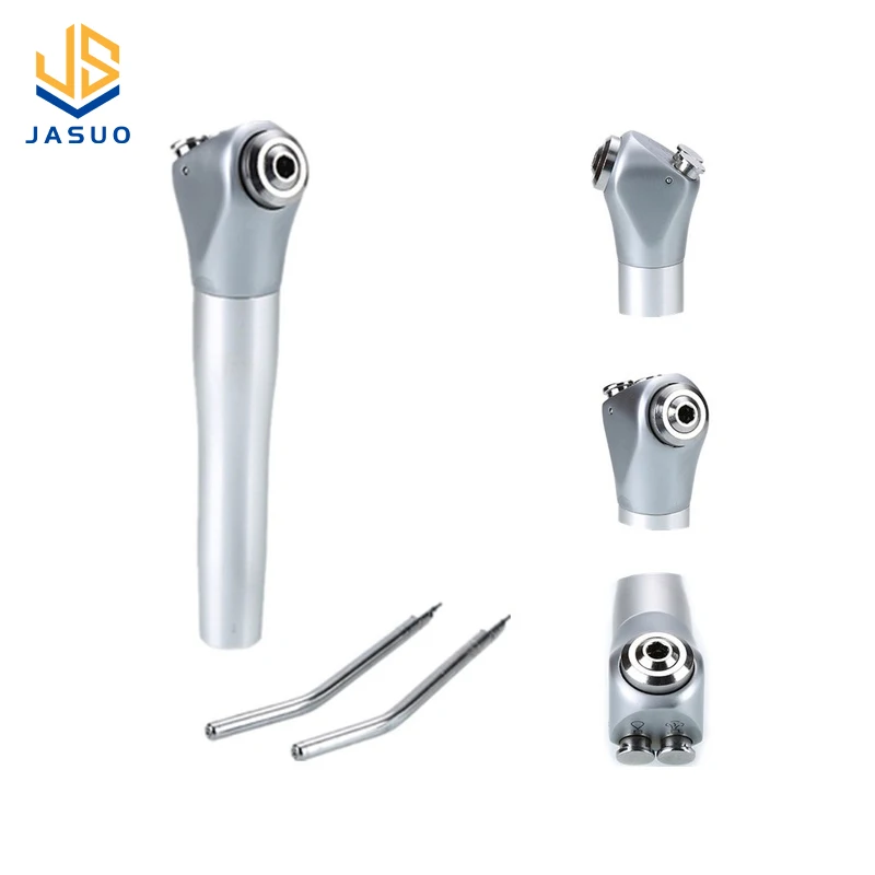Dental Air Water Spray Triple 3 Way Syringe Handpiece + 2 Nozzles Tips Tubes For Dental 3 Way Air Water Spray Triple Syringe