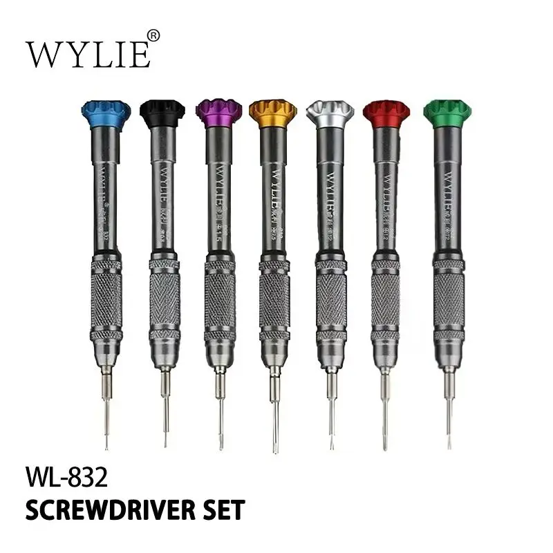 WEILI high-strength screwdriver, suitable for disassembling and repairing Apple and Android phones, anti-slip teeth.