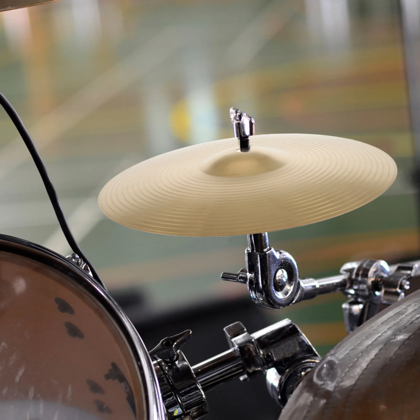 

Practice Drum Set Cymbal for Jazz Drum Replacement Part Metal Drum Cymbal Drum Fitting for Drum Set Cymbal Drum Hardware Drum Ac