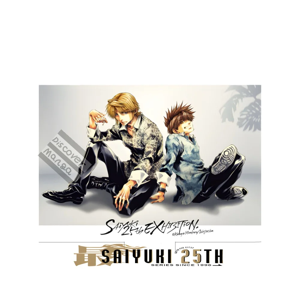 Anime Figure RELOAD SAIYUKI 15cm Acrylic Standing Sign Model Quadratic Sided Plate Desk Decor Fans firend Toy Gift