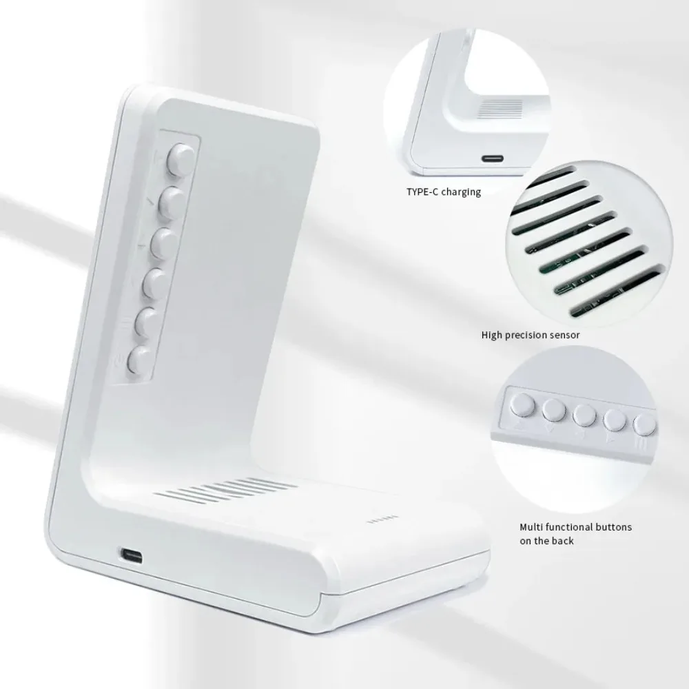 Home Indoor Air Quality Tester Multifunctional Digital CO2 TVOC HCHO Meter Temperature Humidity Detector