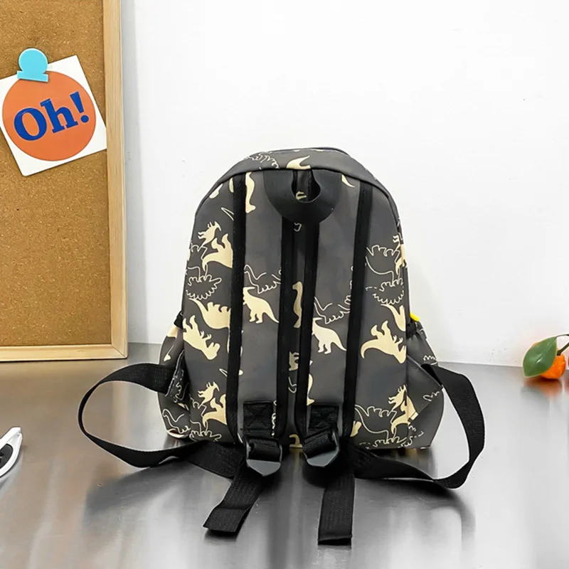 New Kindergarten School Bag Cartoon Dinosaur Print Backpack Cute Childlike Boy Girl Backpacks Trendy Korean Casual Schoolbag