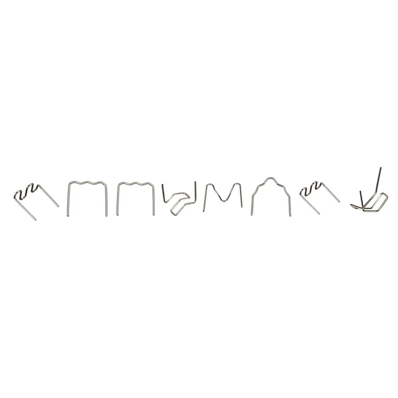 

2025 Trend 1600PCS Automotive Plastic Repair Standard Pre Cut Wave Staples Bumper Bodywork Repairs Machine Welding Hot Stapler