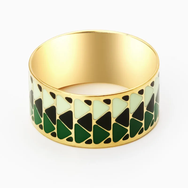 VAROLE Exclusive Beautiful Ring Geometry Color Vintage Enamel Gold Rings for Women Ethnic Jewelry Promotions