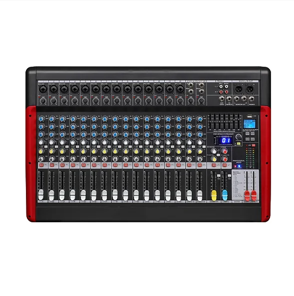 Professional Mixing Console 18 Channel 14 Mono+2 Stereo Analog Audio Mixer