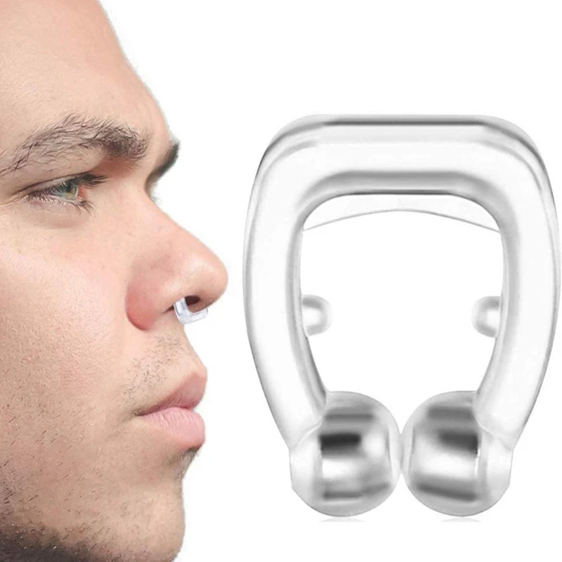 Portable Mini Magnetic Anti Snore Nose Clip Nasal Dilator Stop Snore Device Easy Breathe Improve Sleeping Unisex Drop Shipping