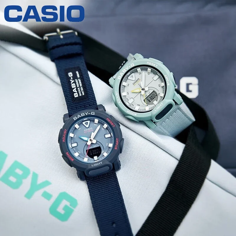 CASIO BGA-310C-2A Unisex Outdoor Casual Ana-Digital Watch Auto Calendar Alarm 100M Waterproof Wristwatch Sports Gift Watch