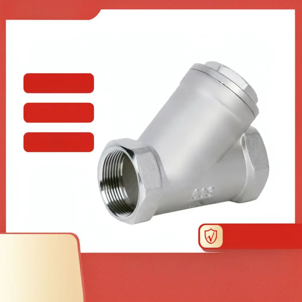 Stainless Steel 304 Y Strainer Female Thread Pipe Filter Industrial Inline Filtration Equipment For Pipeline Protection