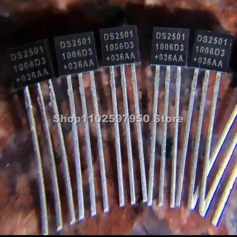 2-4PCS/lot DS2501 TO-92 65W DS2501 TO92 2501 to-92  original decode chip IC ds2501 to92