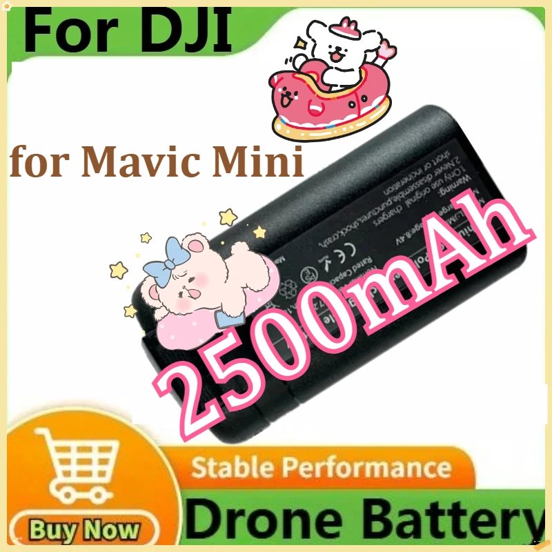 

Battery for DJI Mavic Mini Battery 30 Minute Flight Time Drone Intelligent Flight Battery Accessories New in Stock 2500mAh