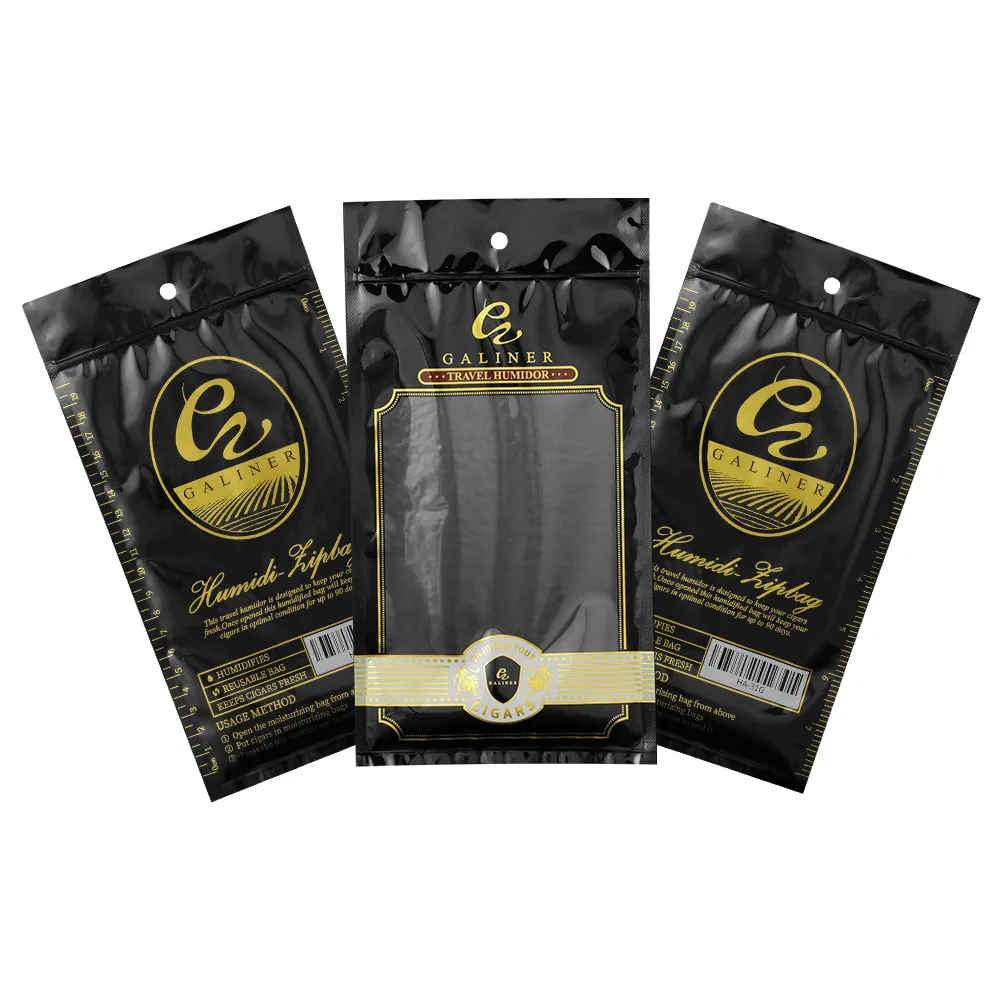 Cigar Moisturizing Bag Sealed Storage Humidification Bag Smoking Appliance Moisturizing Special Portable Transparent Storage Bag