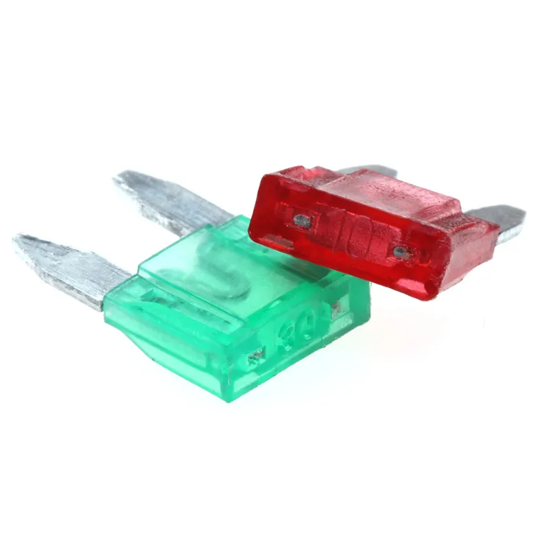 7/30/35/50/60pcs Medium Mini Auto Car Fuses 5/10/15/20/25/30A Standard Blade Fuse Assortment Set Kit for Auto Car Truck