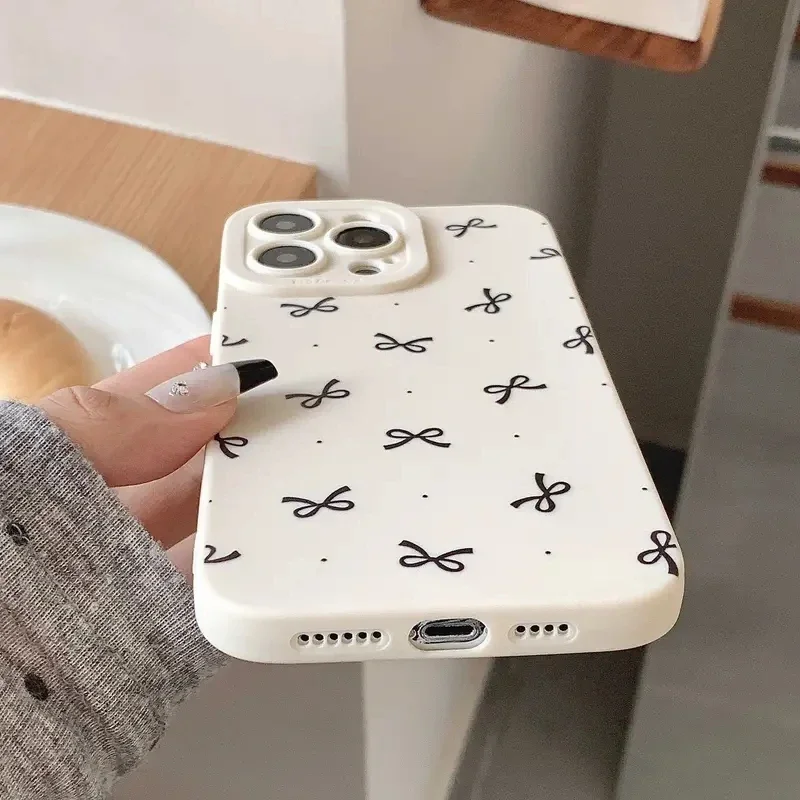 Phone Case for Xiaomi 14T Pro Cases Mi 11 Lite 5G 14 13 12T 12 13T Poco M6 X6 X5 F5 X3 F6 Pro Multiple Cute Small Bowknot Cover