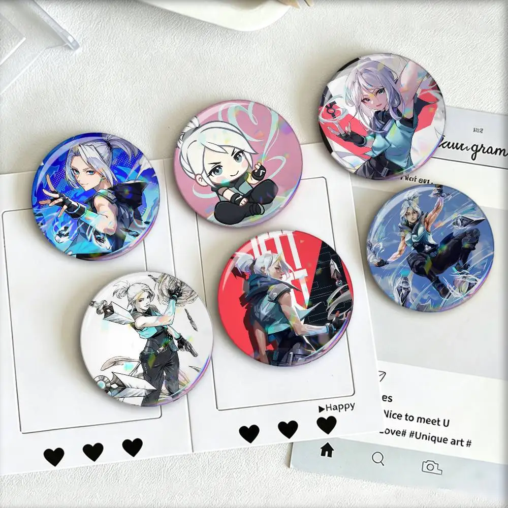 

GAME Jett Laser Badge Applicable For Backpack Clothes Hats Decor Creative Accessories