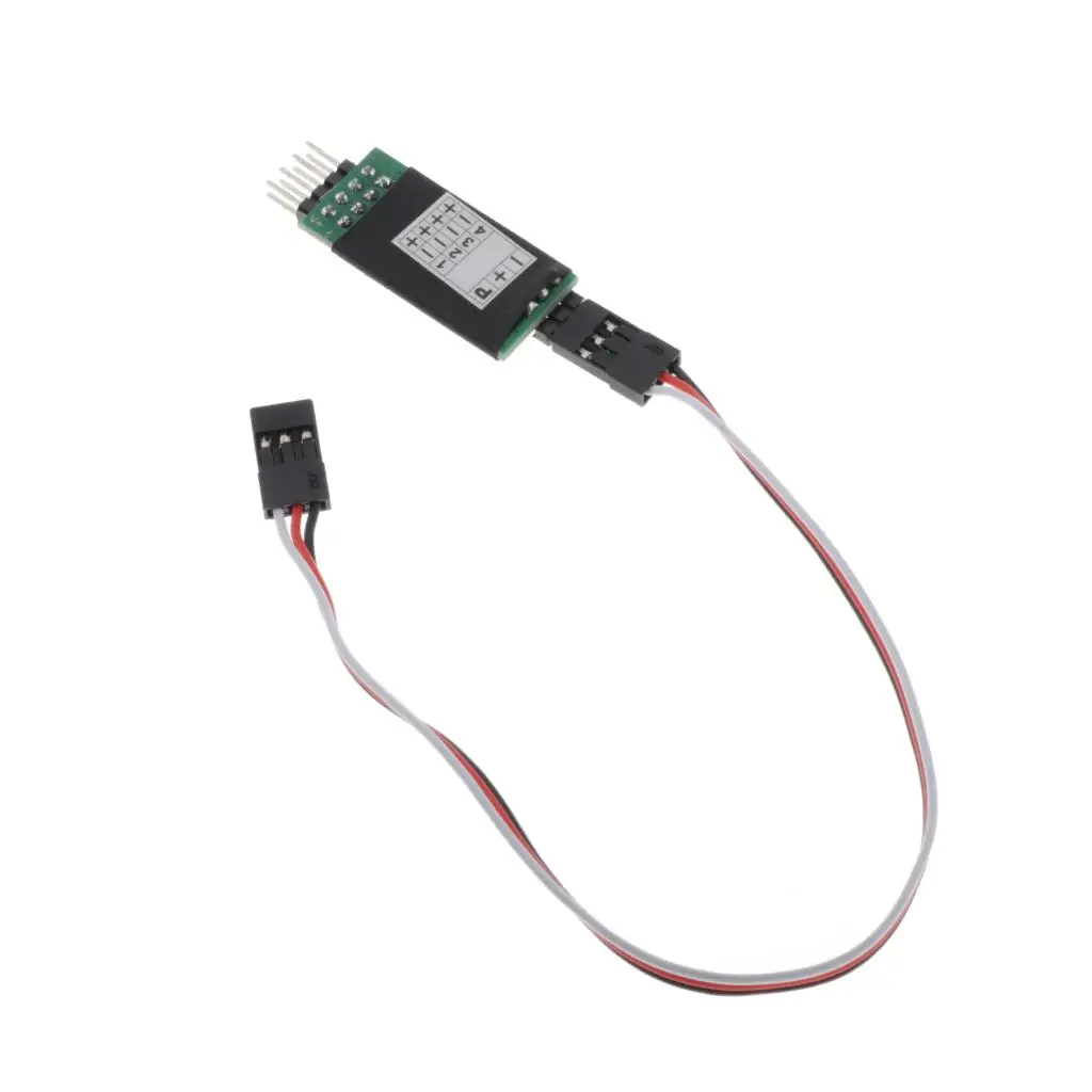 RC Car LED Lights Switch Metal 3 Channel Model Lamp Controller for Universal Receiver Light Upgrade