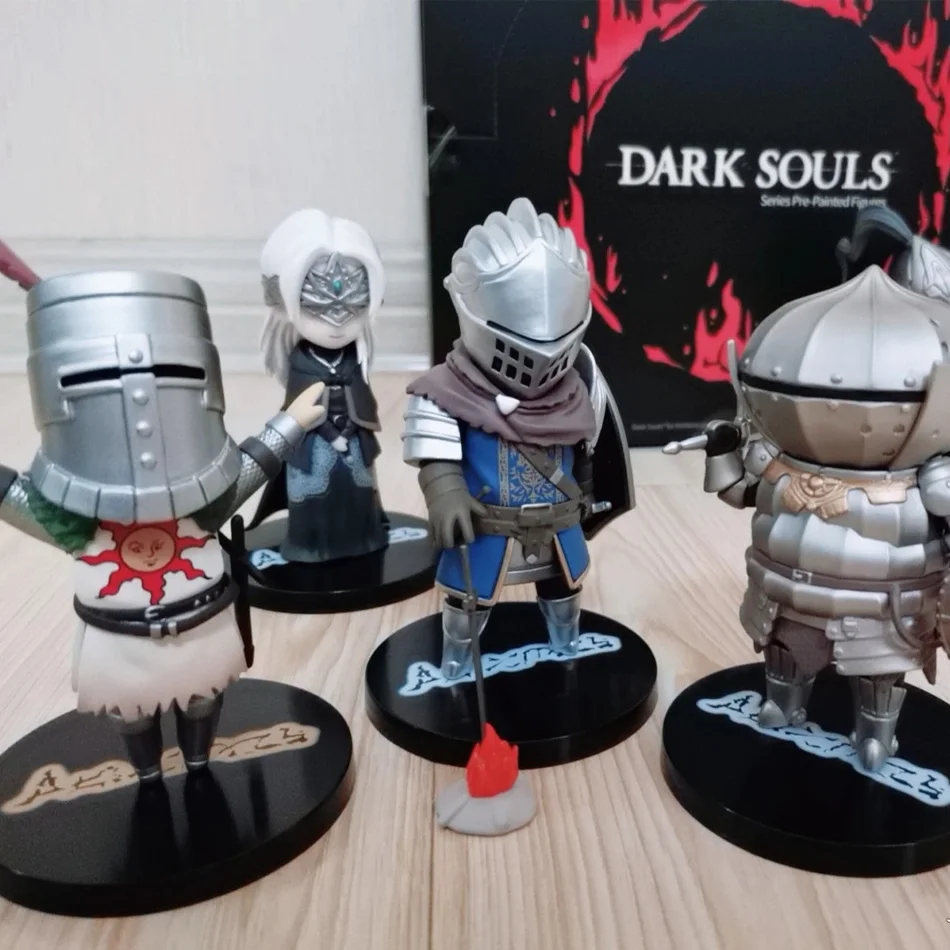 Anime Dark Souls Siegward The Fire Keeper Solaire Artorias Ornstein Anime Figure PVC Collection Model Doll Toy