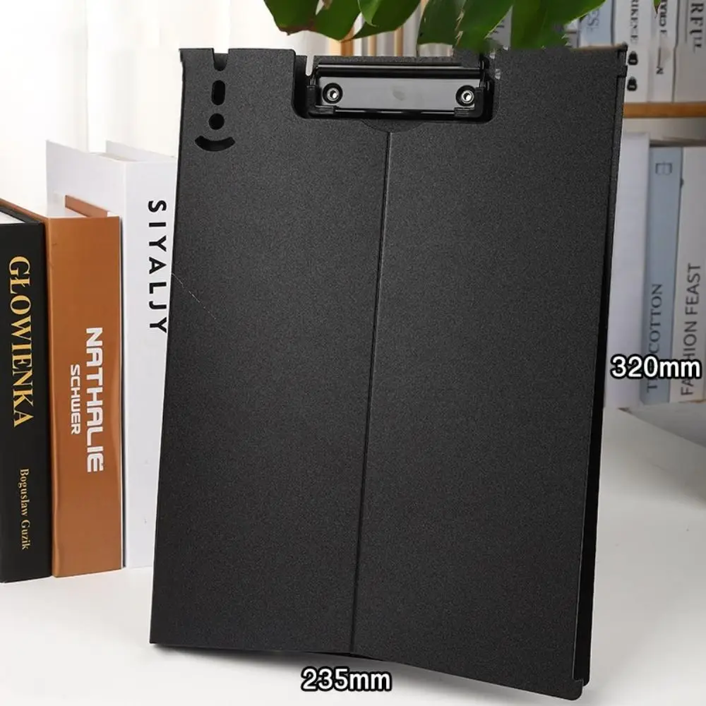 

Business Writing Pad Stand File Folder Clipboard Folding A4 Board Clip Folder Document Portable Paper Display Stand Shelf