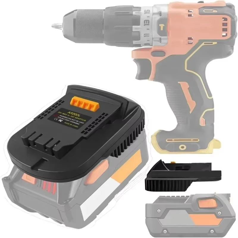 Battery Adapter For RIDGID AEG 18V lithium Battery Convert to For Dewalt 18V 20V lithium Battery Electric Tool Converter
