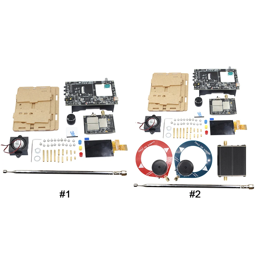 Imagem -06 - Conjunto de Rádio Portátil de Banda Saída Digital ou Analógica Rádio fm am am mw sw Ssb Lsb Usb Rádio de Ondas Curtas Bateria 800mah