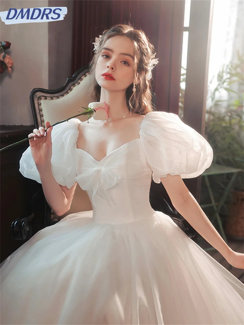 Luxurious Off Shoulder Dress 2025 Glamorous Strapless A-Line Evening Dresses Classic Satin Floor-length Gowns Vestidos De Novia
