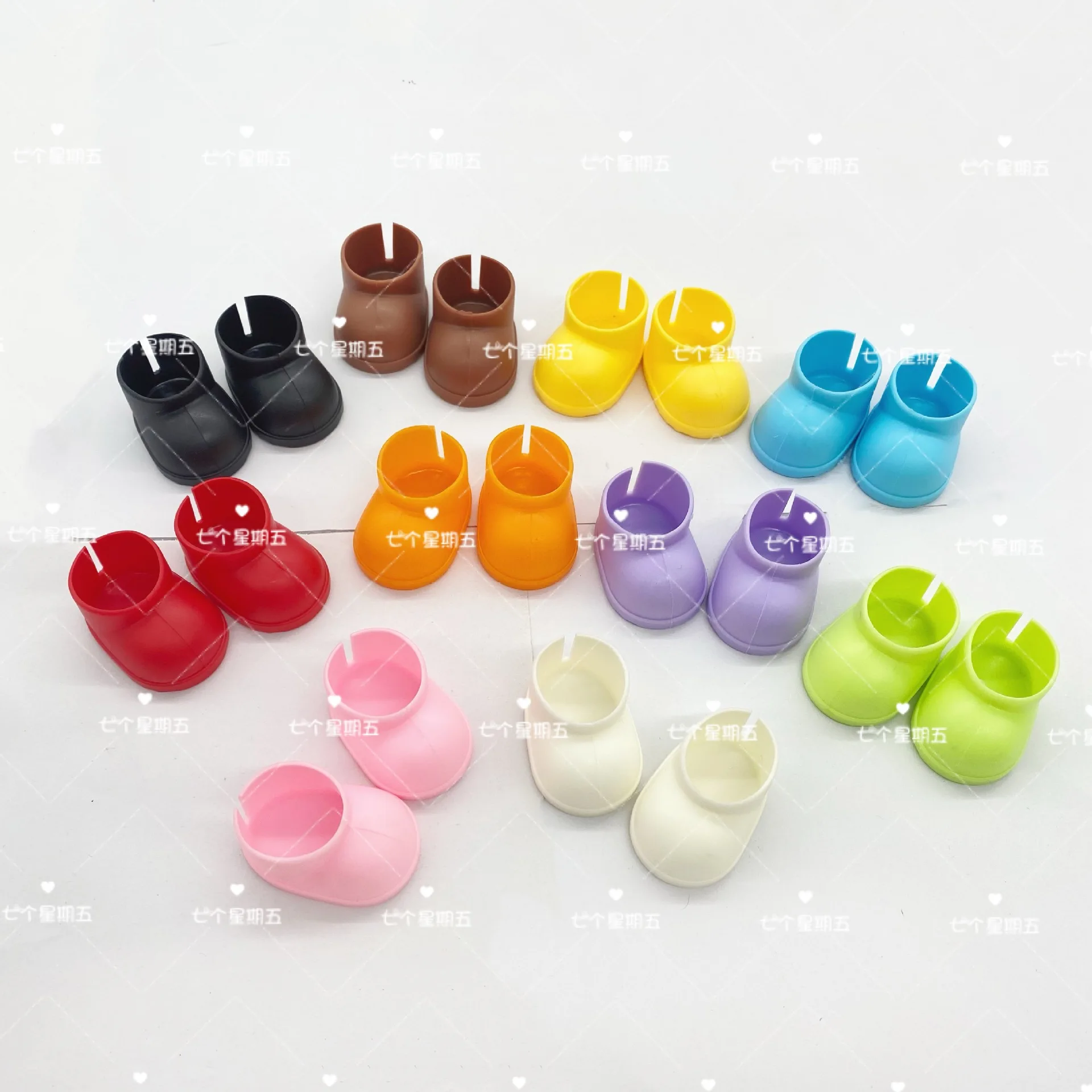 

Standing Labubu Doll Toy Cotton Shoes Short Rain Boots Accessories 10cm 15cm Plush Doll Toys For Kids And Collectors