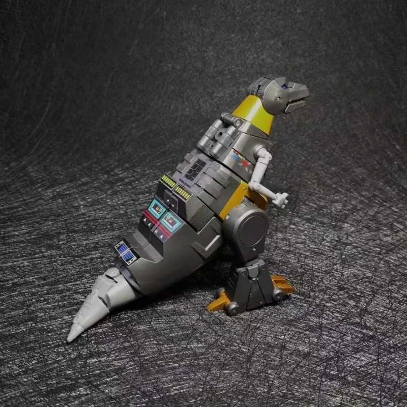 Verwandeltes Spielzeug MK-06 MK06 Kleiner Anteil Legierung Version Dinosaurier Stahlkabel Originalverpackung Junge Spielzeug Ornamente Sammlung Geschenk