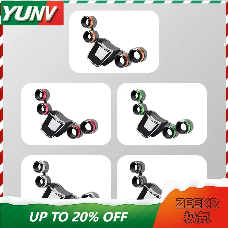 YUNV For Geely 2021-2025 Zeekr 0010097X 007GT MIX Fr Smart Button Holder Bluetooth Convenient Geephong Interior Bran