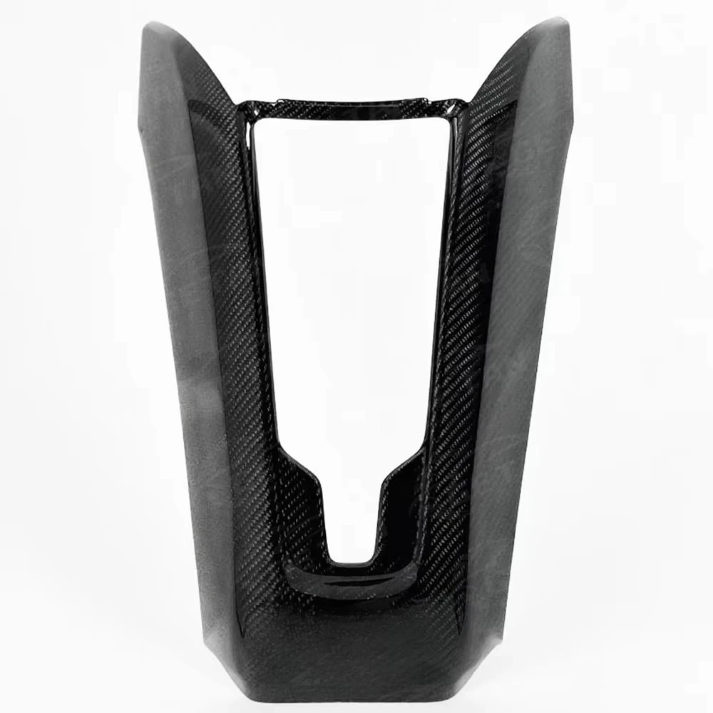 Genuine Carbon Fiber Interior Central Control Cover Trim Fits  Corvette C8 Z51 Z06