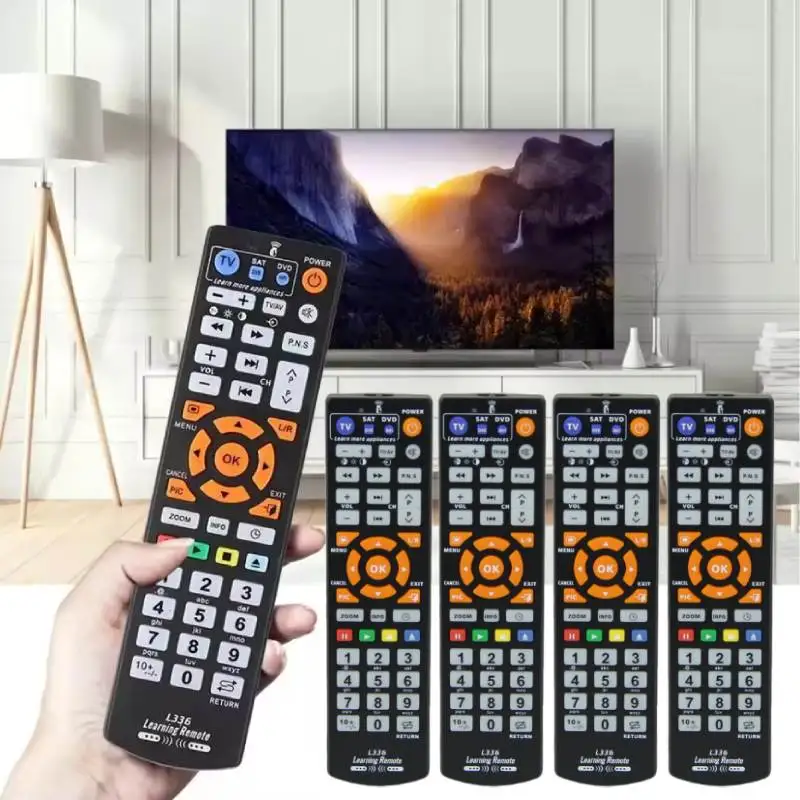 Universal Copy TV CBL DVD SAT STB DVB HIFI TV BOX VCR 3 In 1 Programmable CHUNGHOP L336 Remote Control With Learning Function