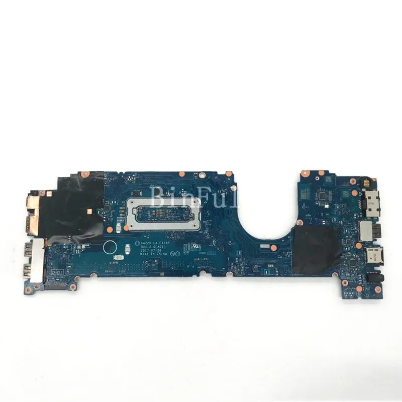 CN-0F48ND 0F48ND F48ND Mainboard UNTUK DELL 7480 E7480 Laptop Motherboard dengan SR33Z I7-7600U CPU CAZ20 LA-E131P 100% sudah diuji penuh OK