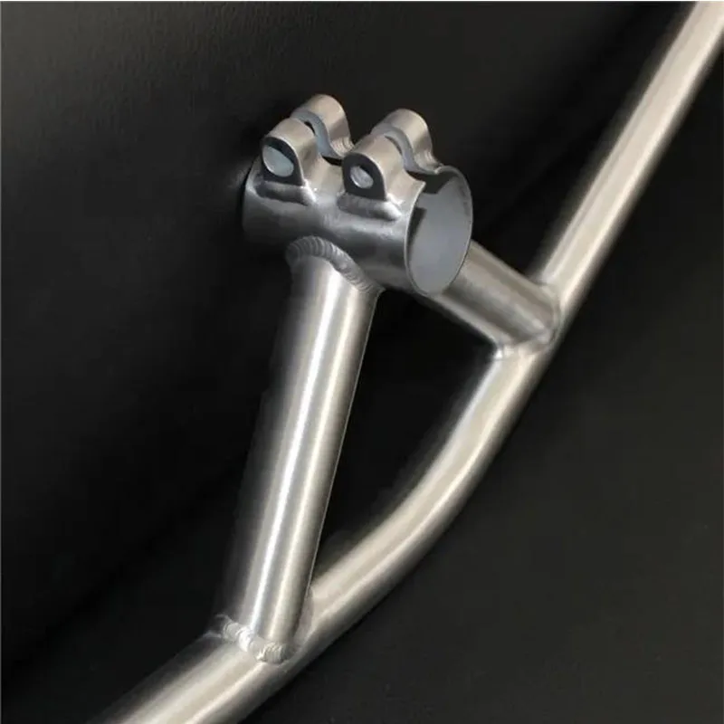 Titanium Integrated Straight Handlebar Stem, MTB Bike Accessories, Gravel Bicycle Parts