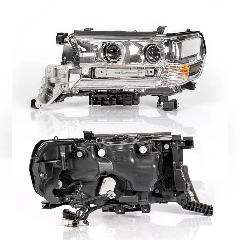

Good Quality LED Auto Lamp Smoke Front Headlight Head Lamp Auto Headlight Assembly for Landcruiser LC200 FJ200 2016