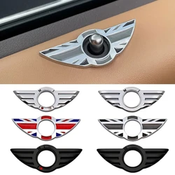 2Pcs  For Mini Cooper R50 R52 R53 R55 R56 R57 R58 R59 R60 R61  Car Door Pin Lock Cover Stickers Case DecorCar Accessories