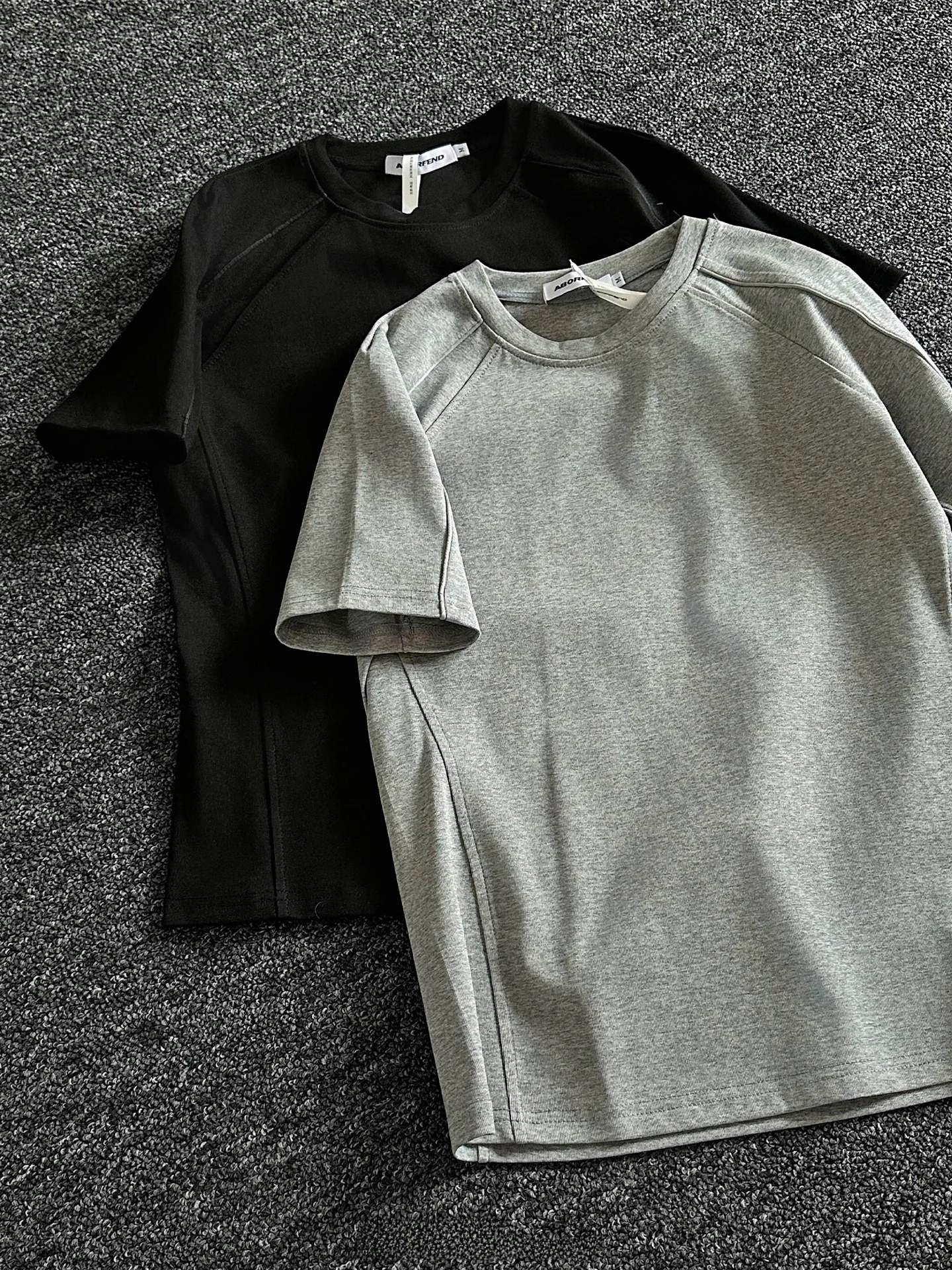 

Мужская футболка RiseBrand с коротким рукавом, базовая, удобная, дышащая, из смесового хлопка и полиэстера, с круглым вырезом