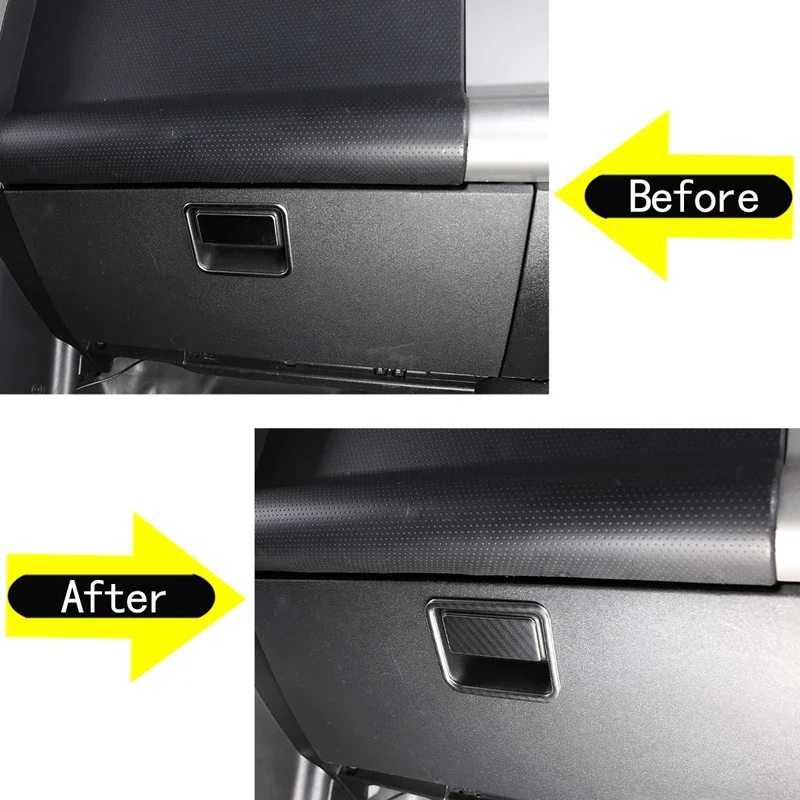 For 2007-2021 Toyota FJ Cruiser stainless steel car co-pilot glove box switch sequin sticker car interior accessories