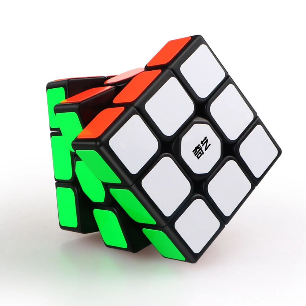 QiYi Sailing W 3x3x3 Speed Magic Neo Rubix Cube Black Professional 3x3 Cube Puzzle Educational Toys For Kids Gift 3x3