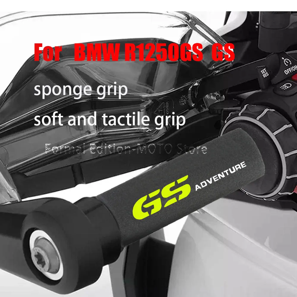 Motorcycle Sponge Grip Anti scalding Non-slip Motorcycle Grip Cover for  BMW R1250 GS gs