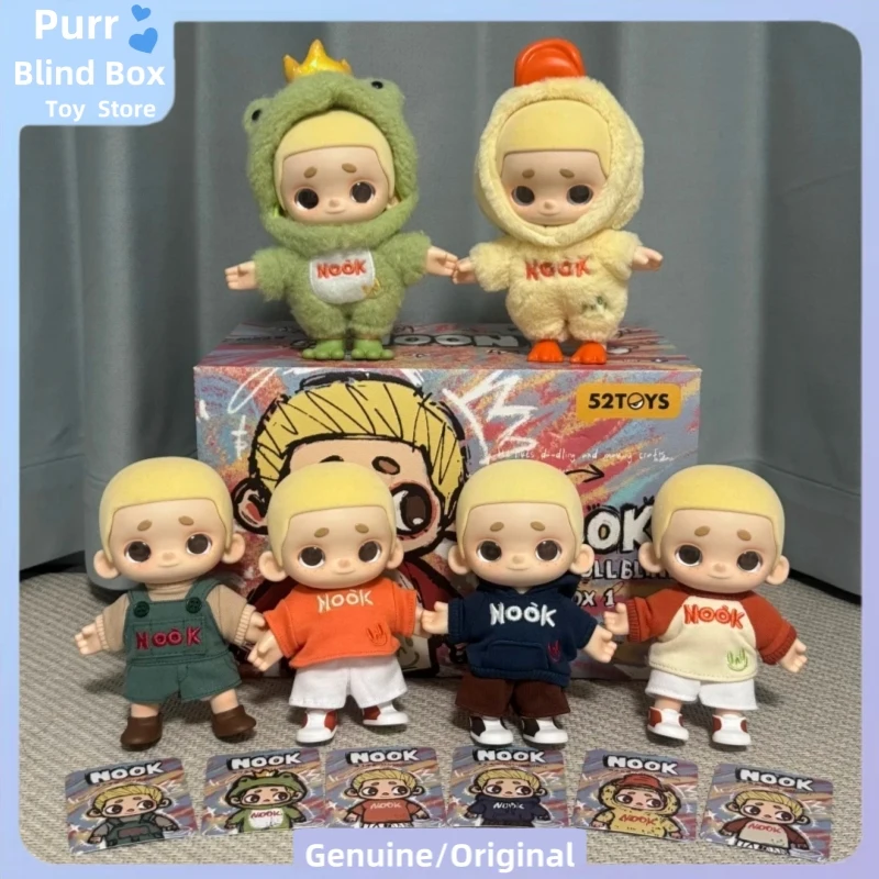 

New Authentic Nook Ootd Series Blind Box Cute Action Figurine Model Toy Room Decor Ornament Mystery Box Popular Birthday Gift