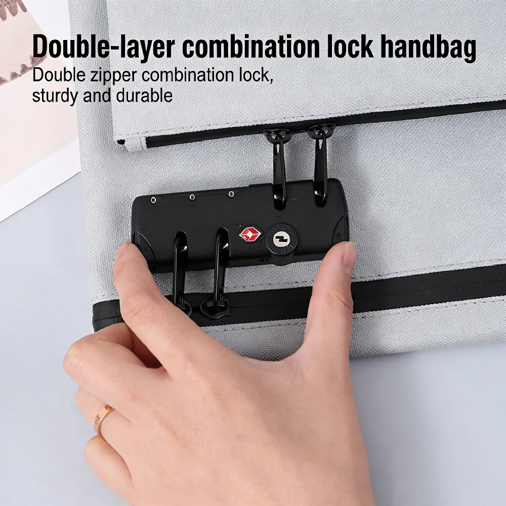 1Pcs Double Layer Fireproof Fi - Home Office Passport 评论和价格