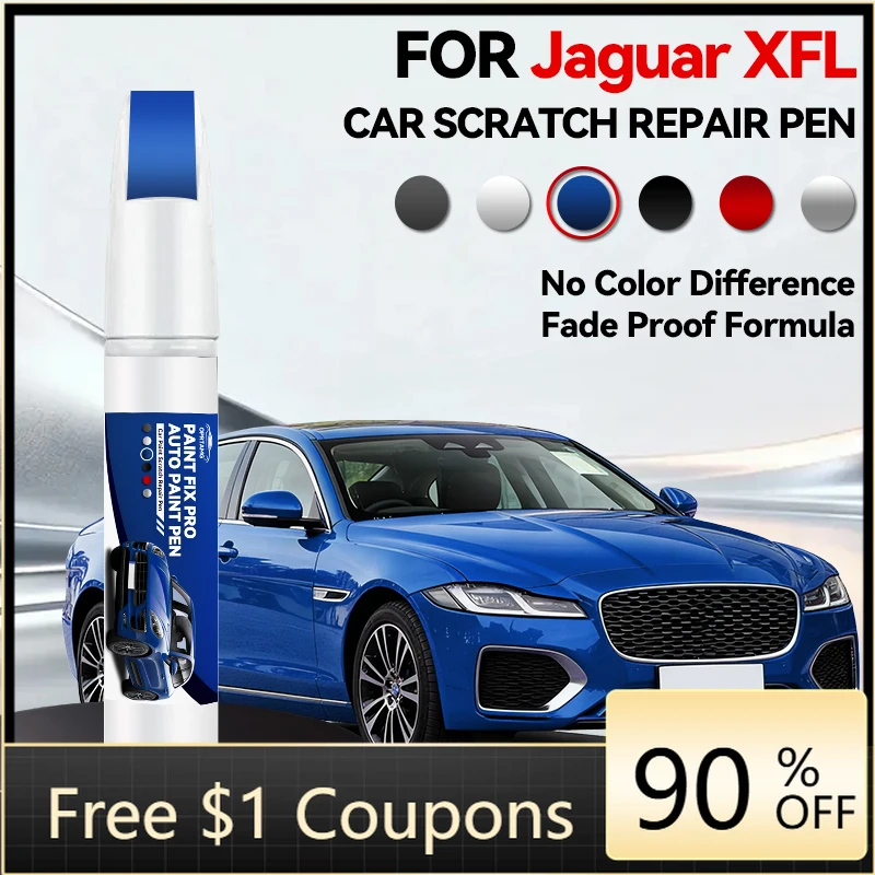 

Автомобильные аксессуары для Jaguar XFL: Карандаш для ремонта лакокрасочного покрытия, средство для удаления царапин, DIY-аксессуары для авто, черный 1AG, белый 1AA, Bl