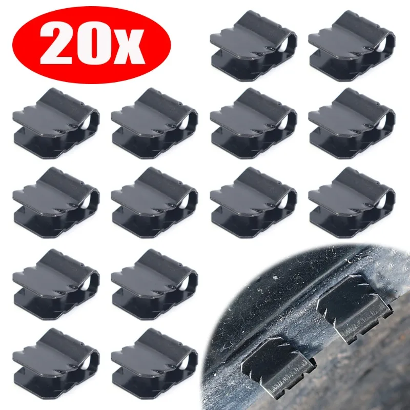 Car Mudguard Fixing Clips Auto Engine Guard U-shaped Buckle Clamp Motorcycle Truck Fender Metal Fixed Buckle Fastener Iron Parts