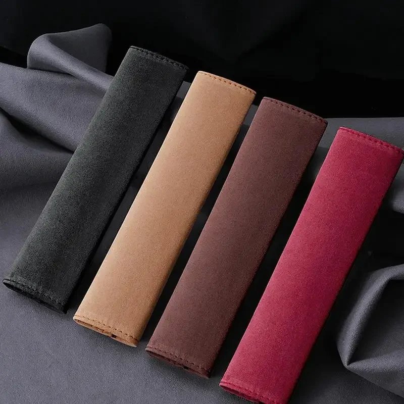 Car Seat Belt Shoulder Guard Comfortable Seatbelt Cover Pad Built-In Anti-Slip Silicone Strip Safety Strap Cushion For Driving