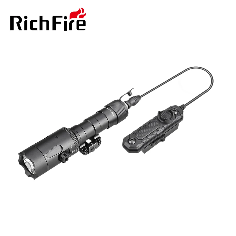 

1200 Lumen Tactical Flashlight With Remote Switch White Light With Green Laser Combo Tactical Flash Light