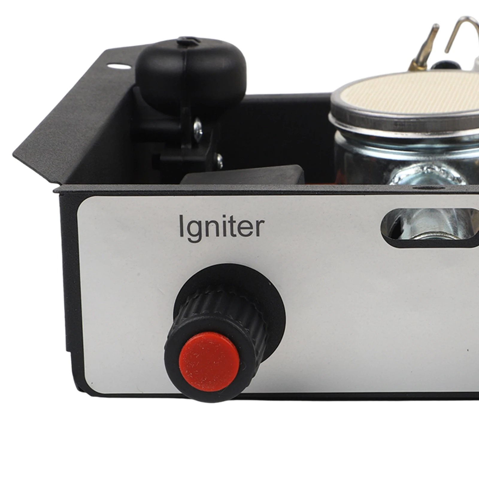 

Control Box Size 7.875 X 7.1 X 3.94 Inches Patio Heater Burner Module 47000 BTU Heat Output Anti-Tilt Safety Switch