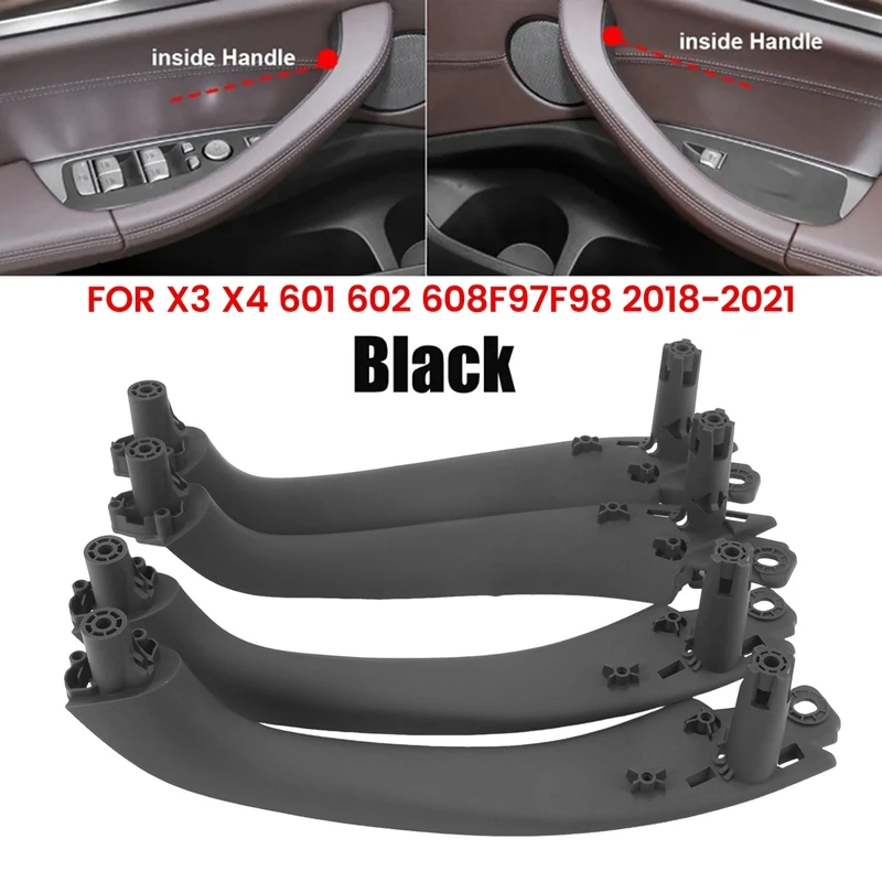 

Car Door Interior Handle Cover Trim For BMW X3 G01 G02 F97(M) X4 G08 2018-2021 51427473189 51427473190