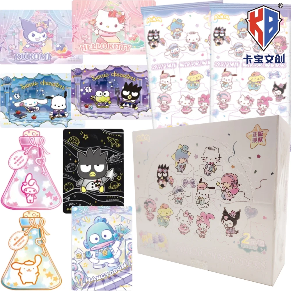 KABAO Genuine Anime Collection Cards Cute Healing Cartoon Characters Romantic and Sweet Peripheral Cards Fun Gifts for Children